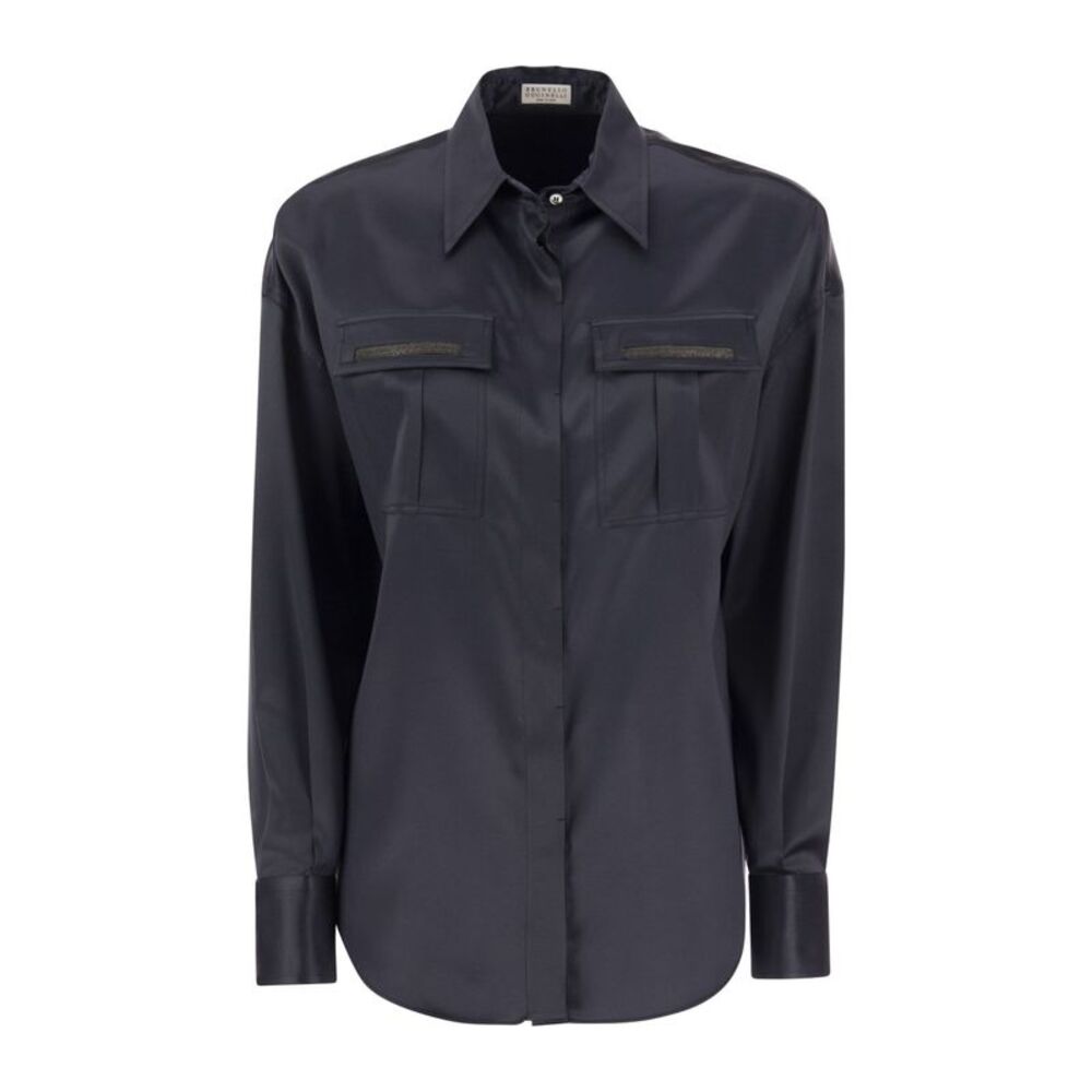 Brunello Cucinelli Women's Shirt Mpc59Mv816_C8901